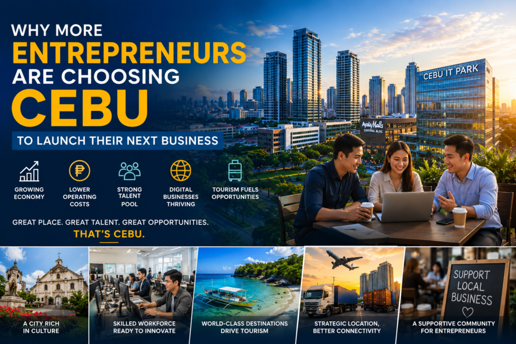 Why More Entrepreneurs Are Choosing Cebu to Launch Their Next Business